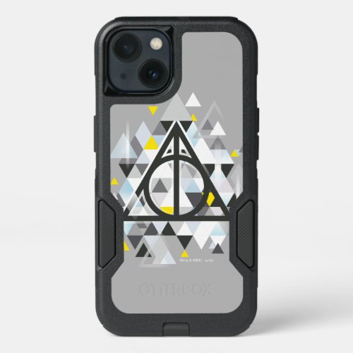Harry Potter  Geometric Deathly Hallows Symbol iPhone 13 Case