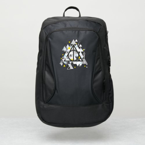 Harry Potter  Geometric Deathly Hallows Symbol Port Authority Backpack