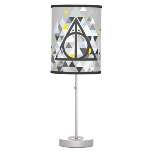 Harry Potter  Geometric Deathly Hallows Symbol Table Lamp