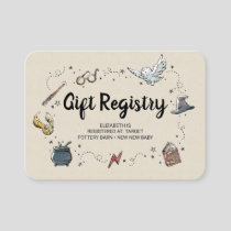 Harry Potter - Gift Registry Insert