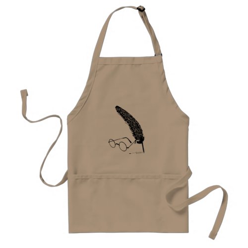 Harry Potter  Glasses And Quill Adult Apron