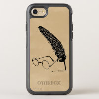 Harry Potter | Glasses And Quill OtterBox Symmetry iPhone 7 Case