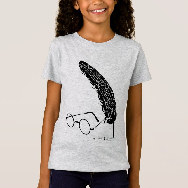 Harry Potter | Glasses And Quill T-Shirt (Front)