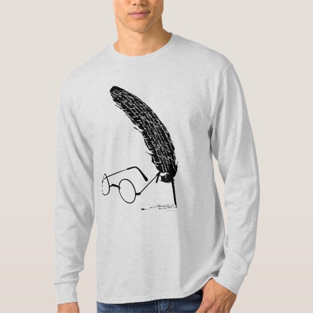 Harry Potter | Glasses And Quill T-Shirt (Front)