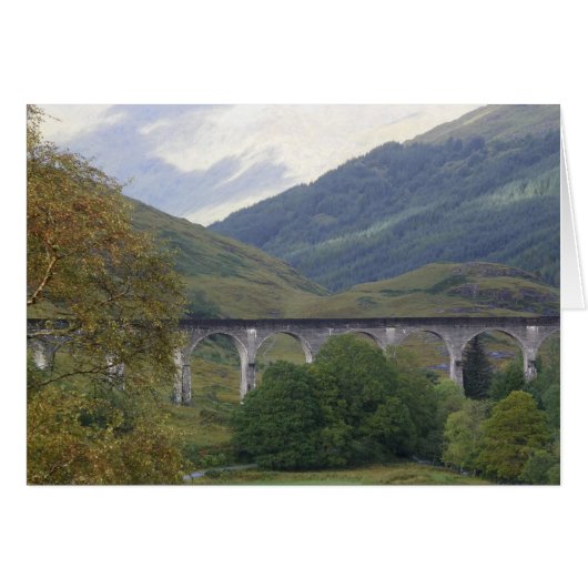 Harry Potter Glenfinnan Viaduct Card (Front Horizontal)
