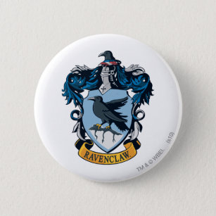 Harry Potter    Gothic Ravenclaw Crest Button