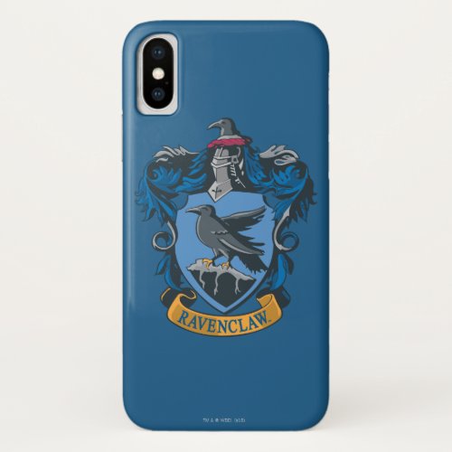Harry Potter   Gothic Ravenclaw Crest iPhone XS Case