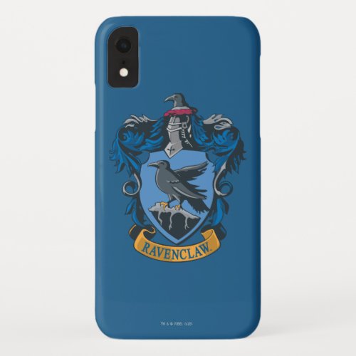 Harry Potter   Gothic Ravenclaw Crest iPhone XR Case