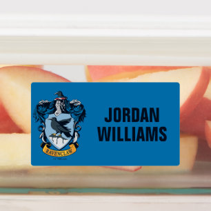 Harry Potter Gothic Ravenclaw Crest Labels