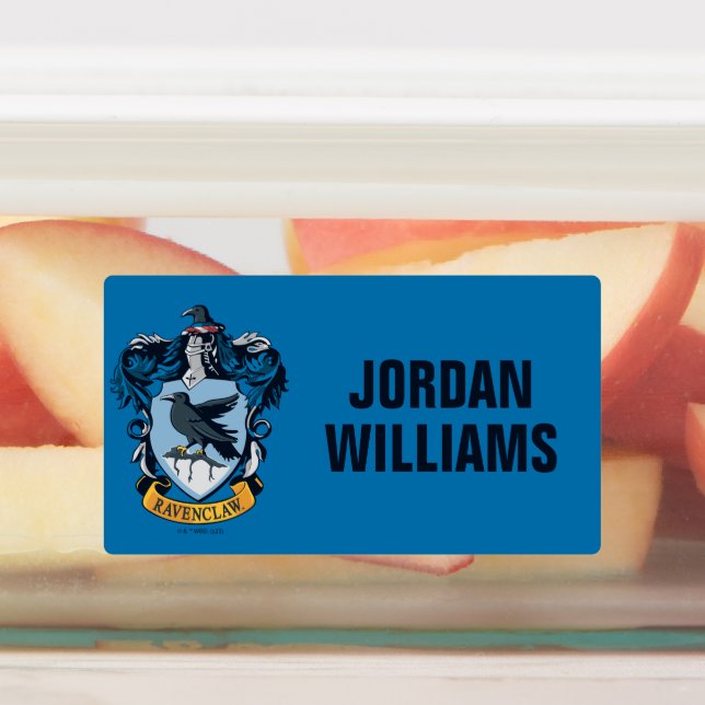 Harry Potter  | Gothic Ravenclaw Crest Labels (Affixed)