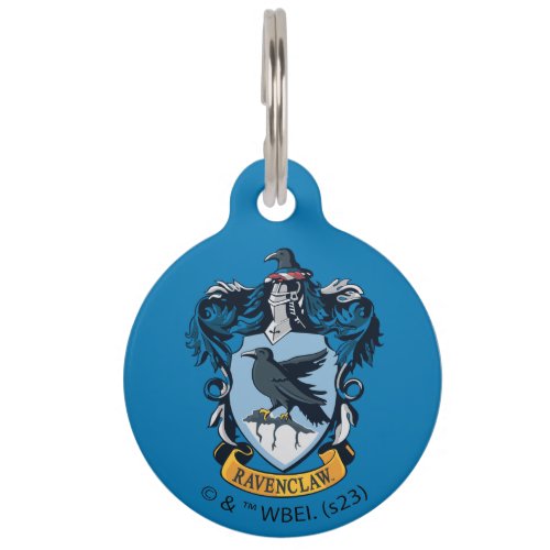Harry Potter   Gothic Ravenclaw Crest Pet ID Tag