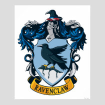 Harry Potter  | Gothic Ravenclaw Crest Poster
