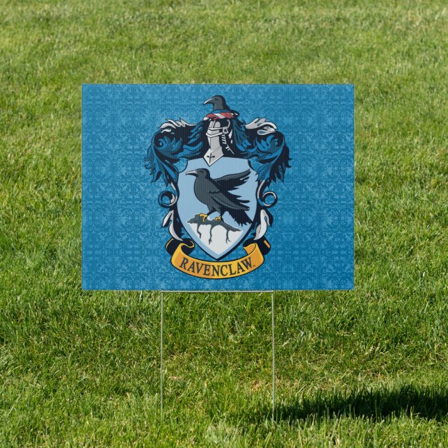 Harry Potter | Gothic Ravenclaw Crest Sign (Insitu)
