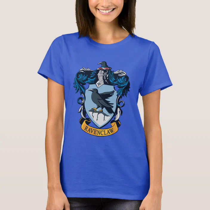 Harry Potter RAVENCLAW CREST Licensed Adult T-Shirt All Sizes