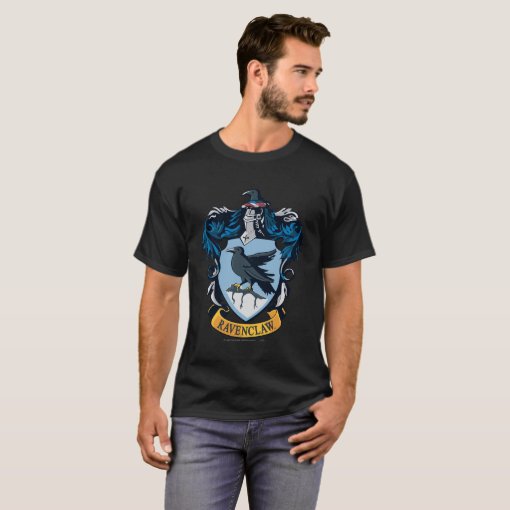 Harry Potter Gothic Ravenclaw Crest T Shirt Zazzle 8825