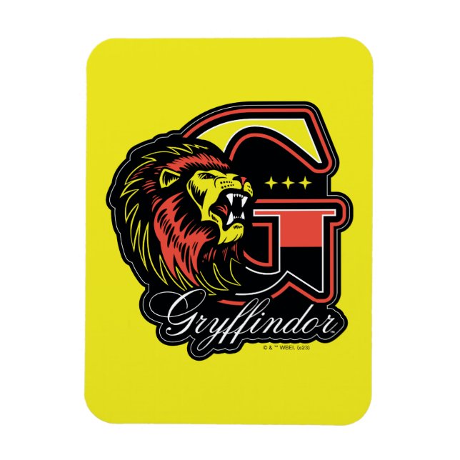 HARRY POTTER™ | GRYFFINDOR™ Athletic Badge Magnet (Vertical)