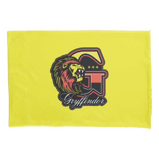HARRY POTTER™ | GRYFFINDOR™ Athletic Badge Pillow Case (Front)