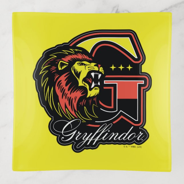 HARRY POTTER™ | GRYFFINDOR™ Athletic Badge Trinket Tray (Front)