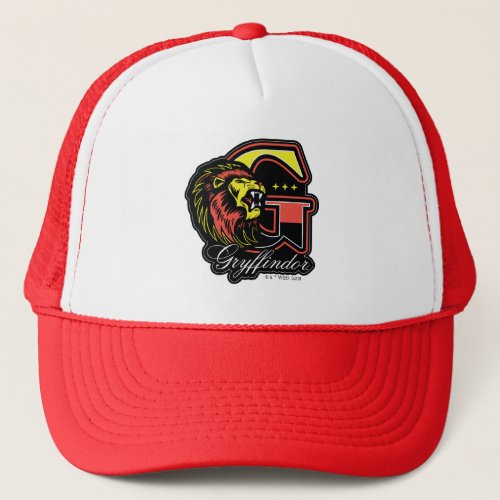 HARRY POTTER  GRYFFINDOR Athletic Badge Trucker Hat