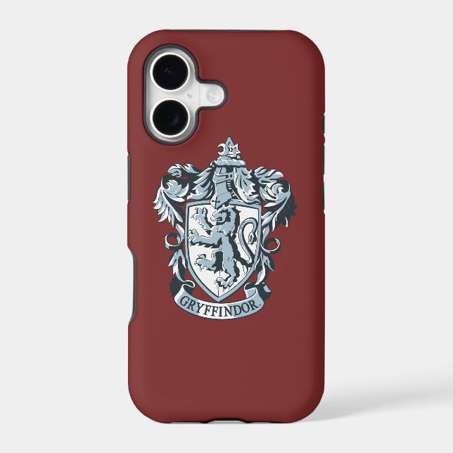 Harry Potter | Gryffindor Crest Blue Iphone Case (Back)