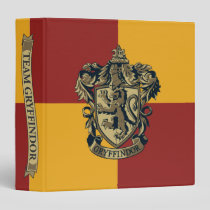 Harry Potter | Gryffindor Crest Gold and Red Binder