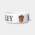 Harry Potter | Gryffindor Crest Gold and Red Bowl<br><div class="desc">"You might belong in Gryffindor, where dwell the brave at heart. Their daring, nerve, and chivalry set Gryffindors apart!" These wise words from the sorting hat ring true to any Gryffindor and this colorful gothic style design shows us why everyone wants to be sorted in Gryffindor house! The red and...</div>