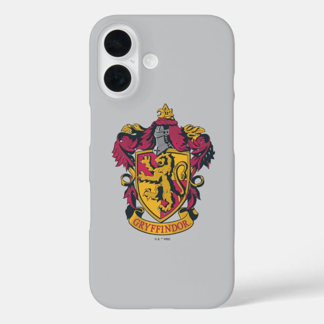 Harry Potter | Gryffindor Crest Gold and Red Case-Mate iPhone Case (Back)