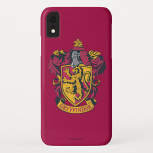 Harry Potter Gryffindor Crest Gold and Red iPhone XR Case