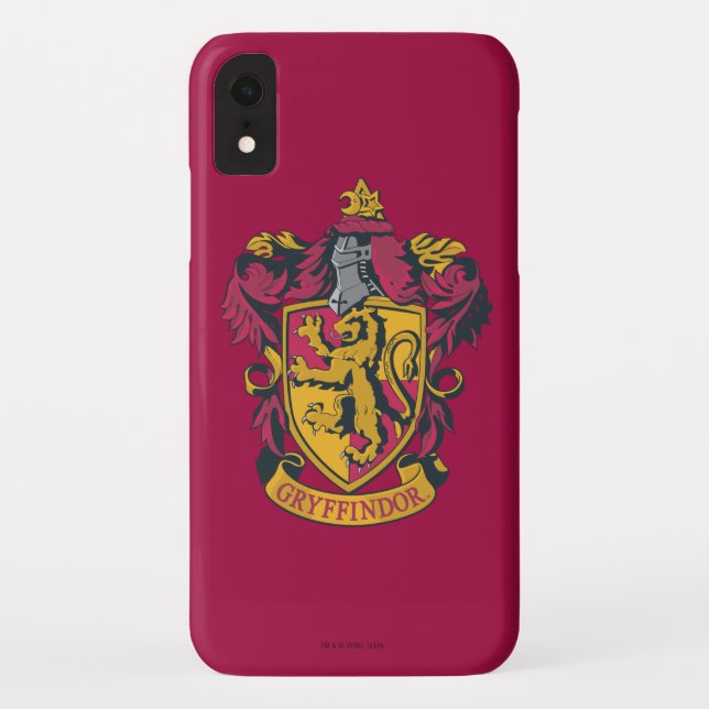 Harry Potter | Gryffindor Crest Gold and Red Case-Mate iPhone Case (Back)