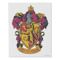 Harry Potter | Gryffindor Crest Gold and Red