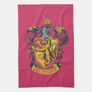 Harry Potter   Gryffindor Crest Gold and Red Kitchen Towel