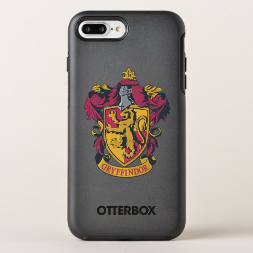 Harry Potter  Gryffindor Crest Gold and Red OtterBox Symmetry iPhone 8 Plus7 Plus Case