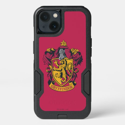Harry Potter  Gryffindor Crest Gold and Red iPhone 13 Case