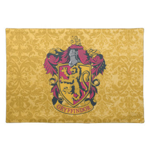 Harry Potter Gryffindor Crest Gold and Red Placemat