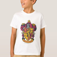 Harry Potter | Gryffindor Crest Gold and Red T-Shirt