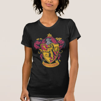 Harry Potter | Gryffindor Crest Gold and Red T-Shirt