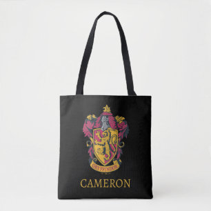 Harry Potter   Gryffindor Crest Gold and Red Tote Bag