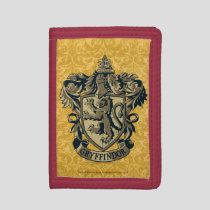 Harry Potter | Gryffindor Crest Gold and Red Tri-fold Wallet