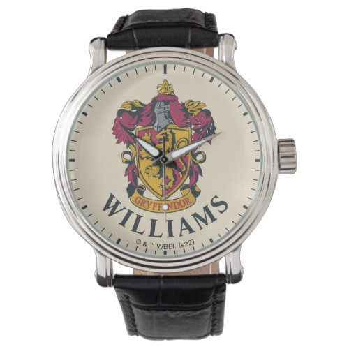 Harry Potter  Gryffindor Crest Gold and Red Watch