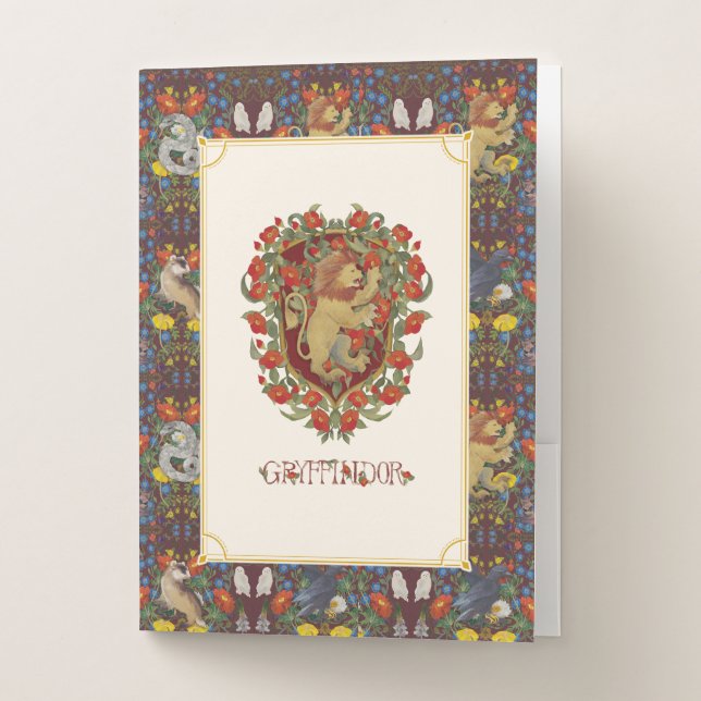 HARRY POTTER™ | GRYFFINDOR™ Crest Pocket Folder (Front)