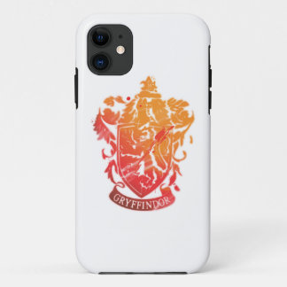 Harry Potter | Gryffindor Crest - Splattered iPhone 11 Case