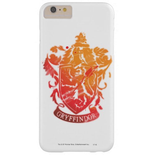 Harry Potter  Gryffindor Crest _ Splattered Barely There iPhone 6 Plus Case
