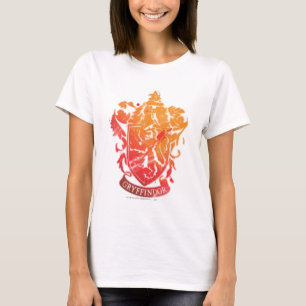 Harry Potter Gryffindor Crest - Splattered T-Shirt