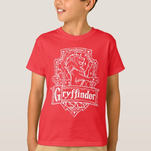 HARRY POTTER GRYFFINDOR Crest T_Shirt