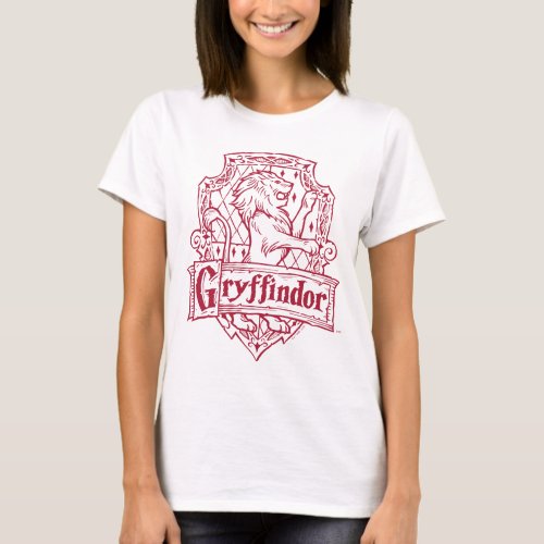 HARRY POTTER GRYFFINDOR Crest T_Shirt