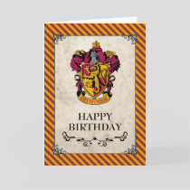 Harry Potter | Gryffindor Happy Birthday Card