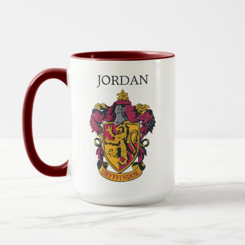 Harry Potter  Gryffindor House  Add Your Name Mug