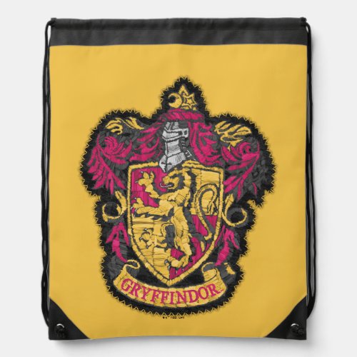 Harry Potter  Gryffindor House Crest Drawstring Bag