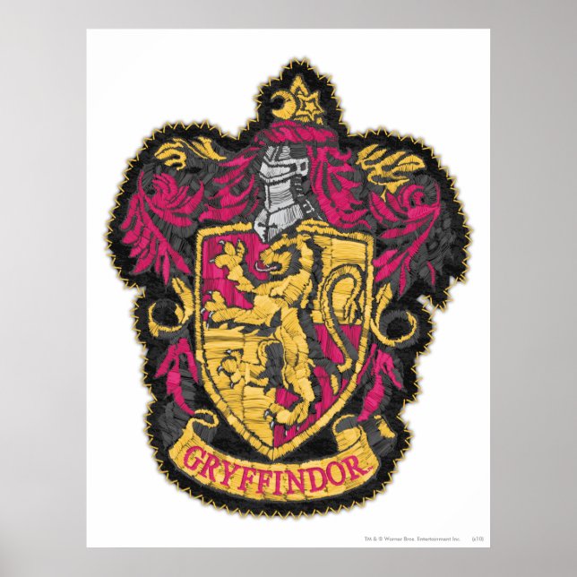 Harry Potter | Gryffindor House Crest Poster (Front)