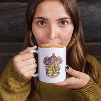 Harry Potter | Gryffindor House Crest Two-tone Coffee Mug by harrypotter at Zazzle